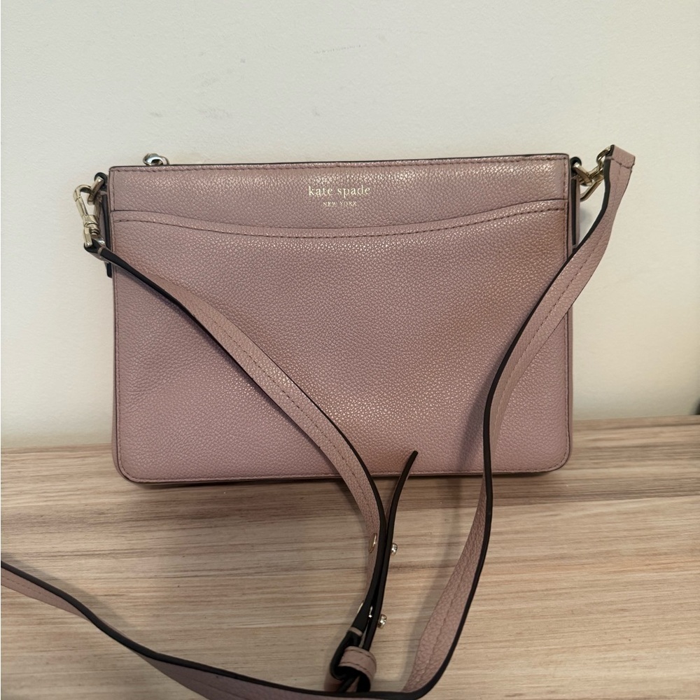 KATE SPADE Shoulder bag Leather Light Pink kate spade